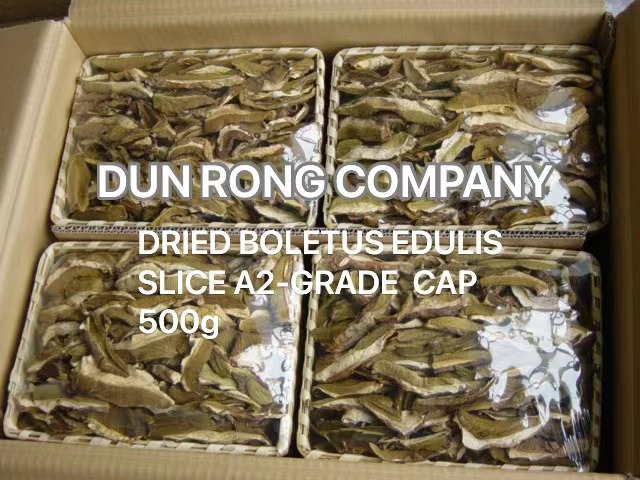 Dried Boletus edulis (porcini) slice B-grade(Net 500g x 8 basket packing )